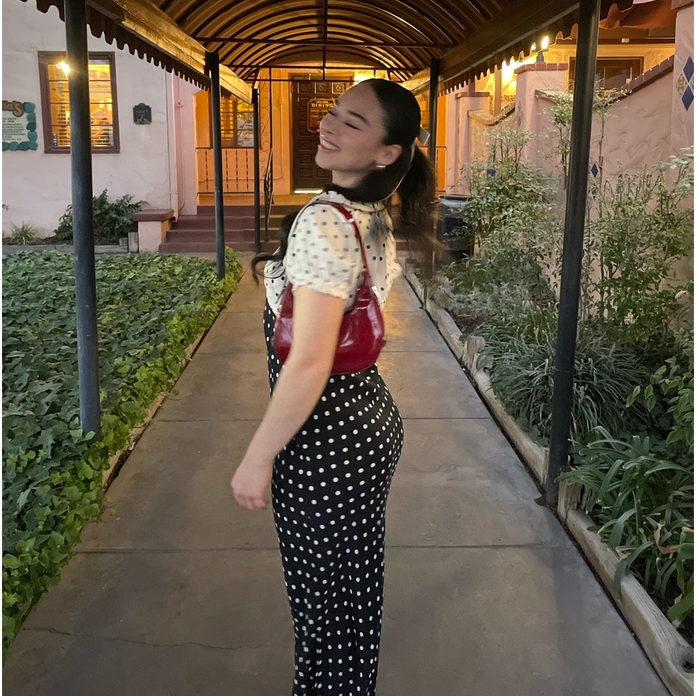 polka dot target dress